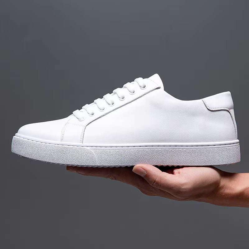 Men's Leather Sneakers - Casual Everyday Wear
