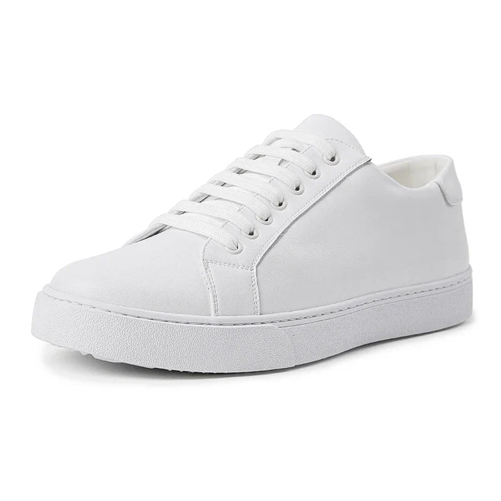 Men's Leather Sneakers - Casual Everyday Wear