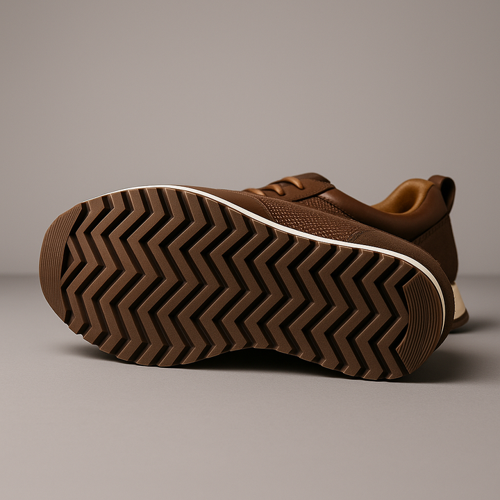 Men's Leather Sneakers - Casual Everyday Wear