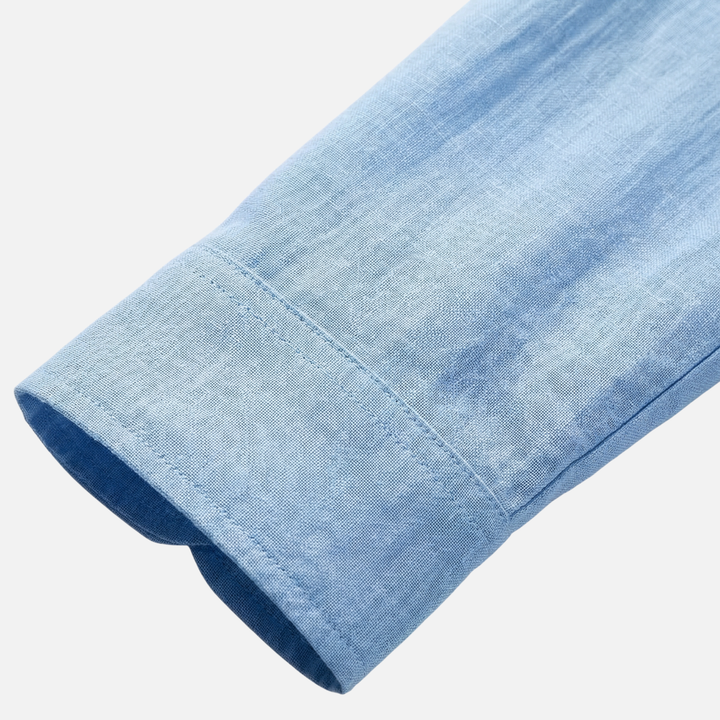 Men's Lightweight Casual Linen Shirt for Summer