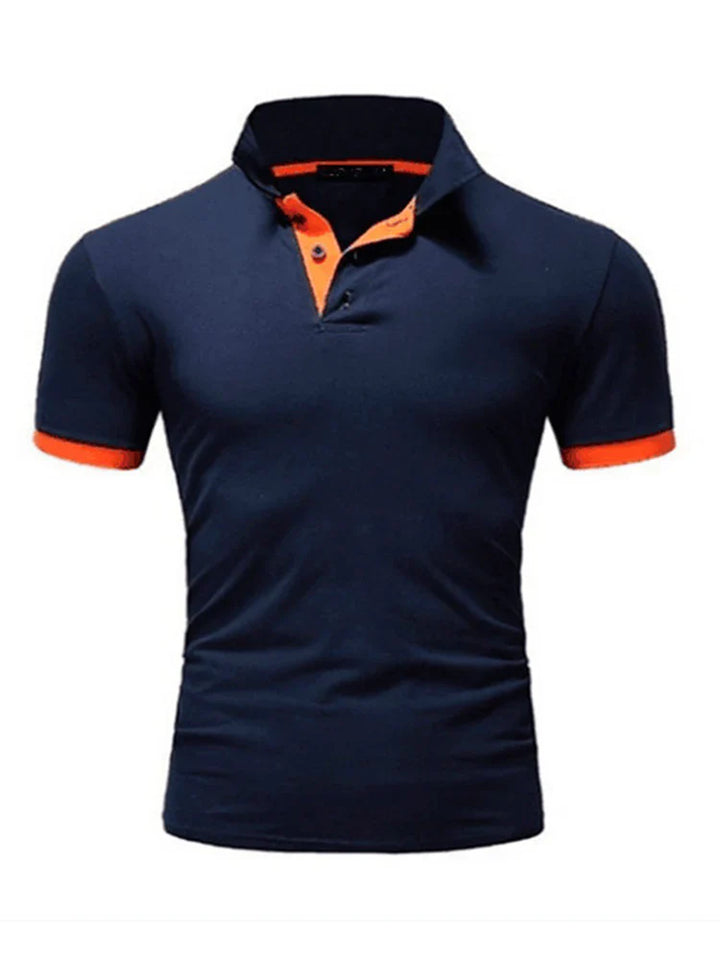 Men's Modern Fit Cotton Polo Shirt - Casual Everyday Wear