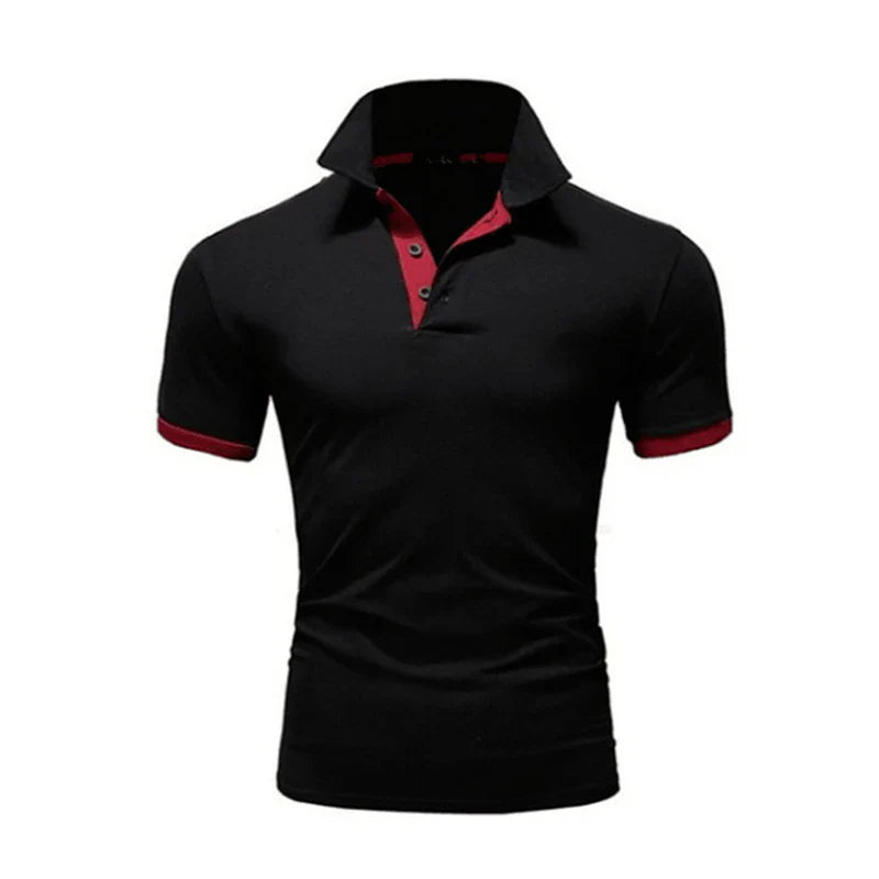 Men's Modern Fit Cotton Polo Shirt - Casual Everyday Wear