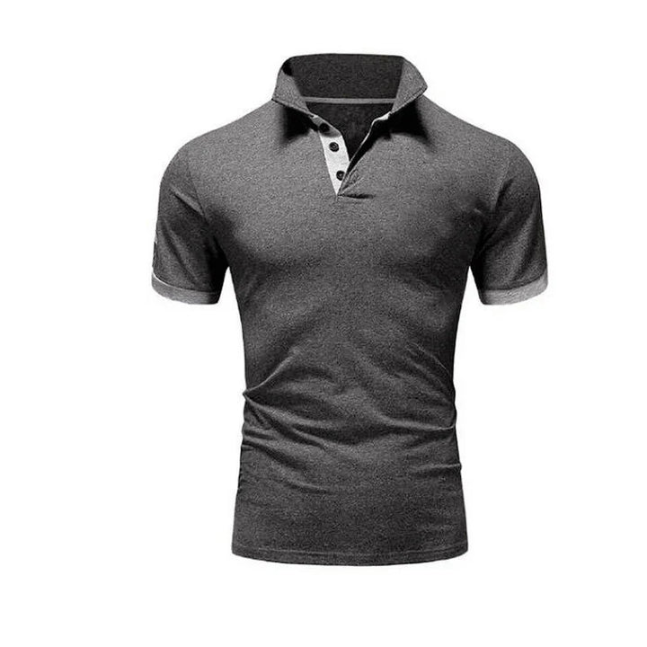 Men's Modern Fit Cotton Polo Shirt - Casual Everyday Wear