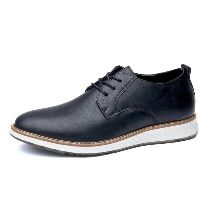 Men's Orthopedic Leather Sneakers - Everyday Wear