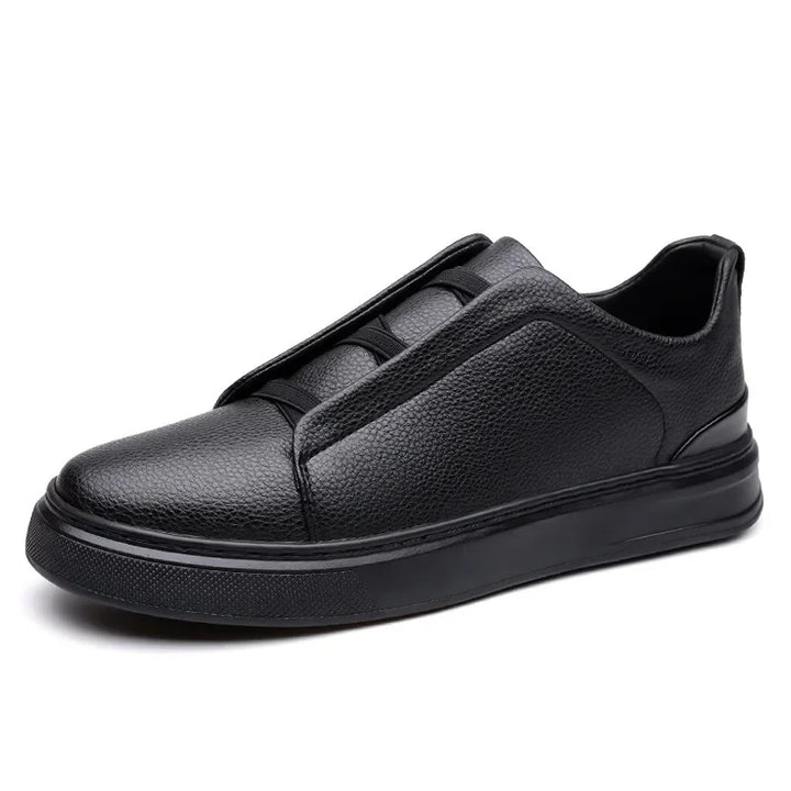 Men's Pebbled Leather Dress Shoes - Formal Occasion