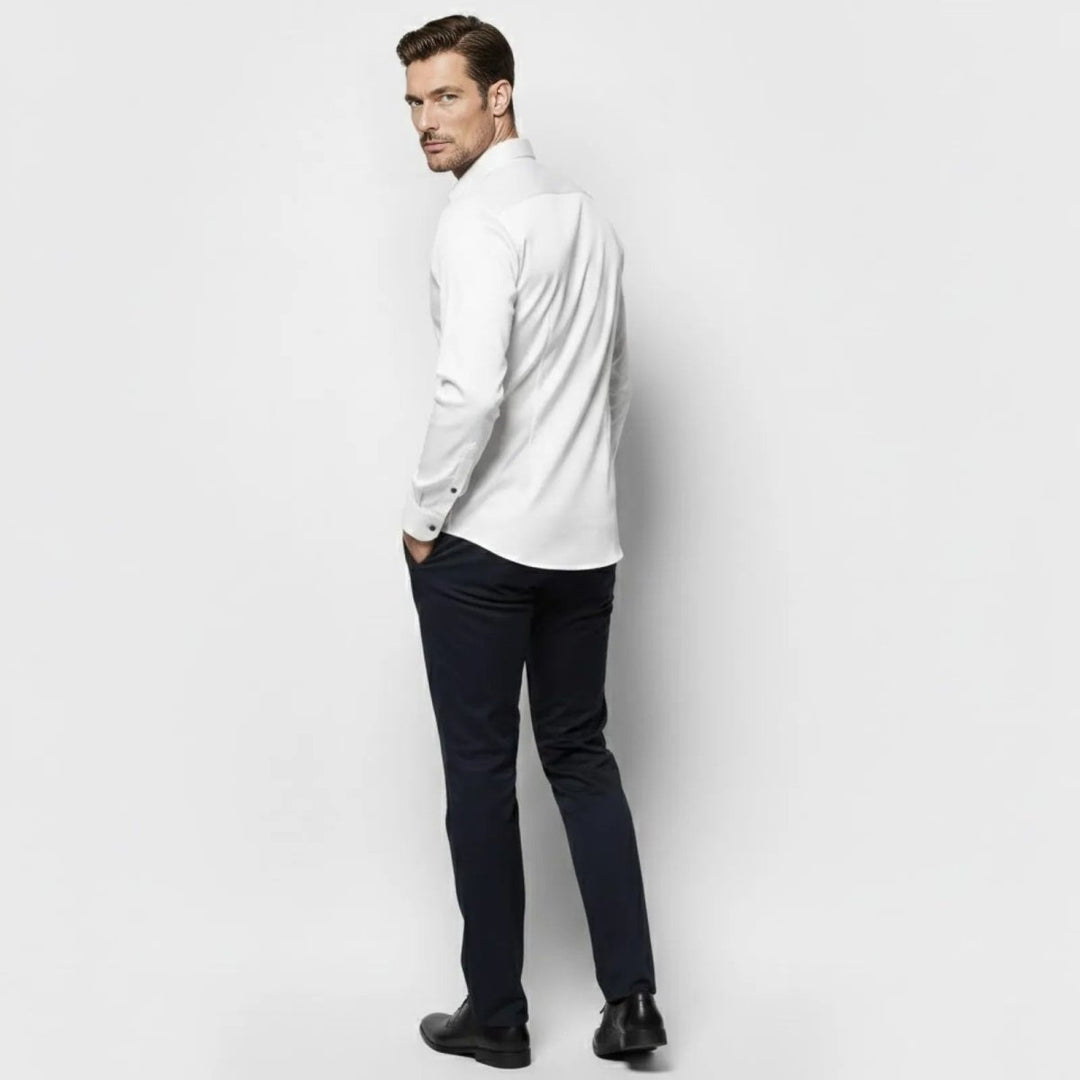 Men's Premium Silk-Blend Shirt