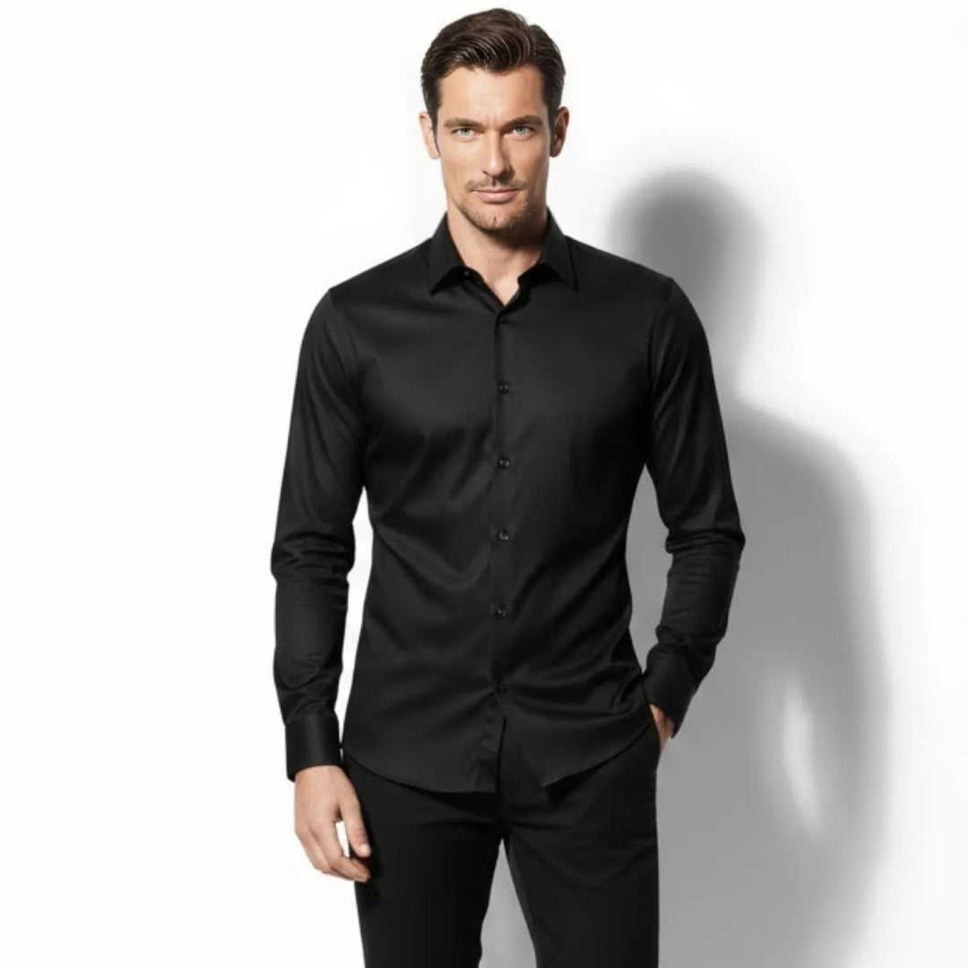 Men's Premium Silk-Blend Shirt