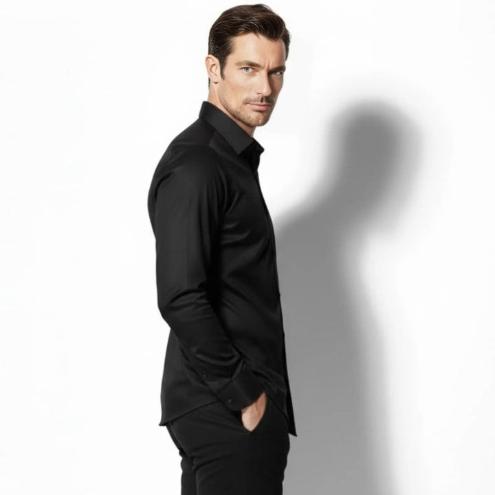 Men's Premium Silk-Blend Shirt