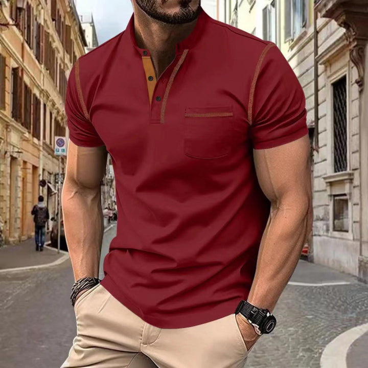 Men's Regular Fit Contrast Trim Polo Shirt - Casual Wear