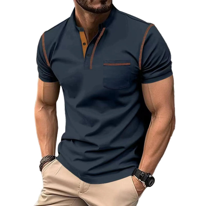Men's Regular Fit Contrast Trim Polo Shirt - Casual Wear