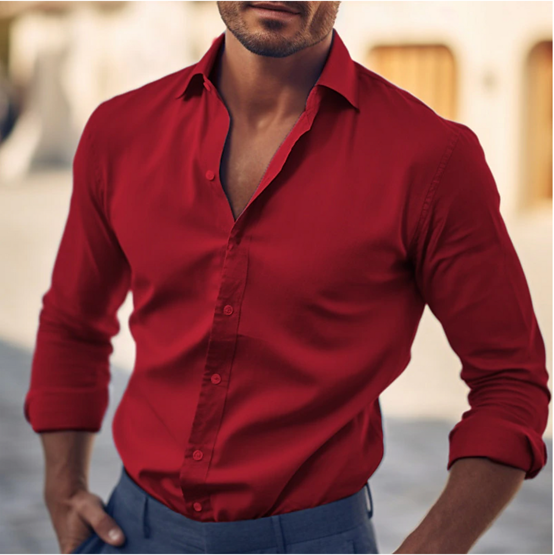 Men's Regular Fit Cotton Shirt - Casual Everyday Wear