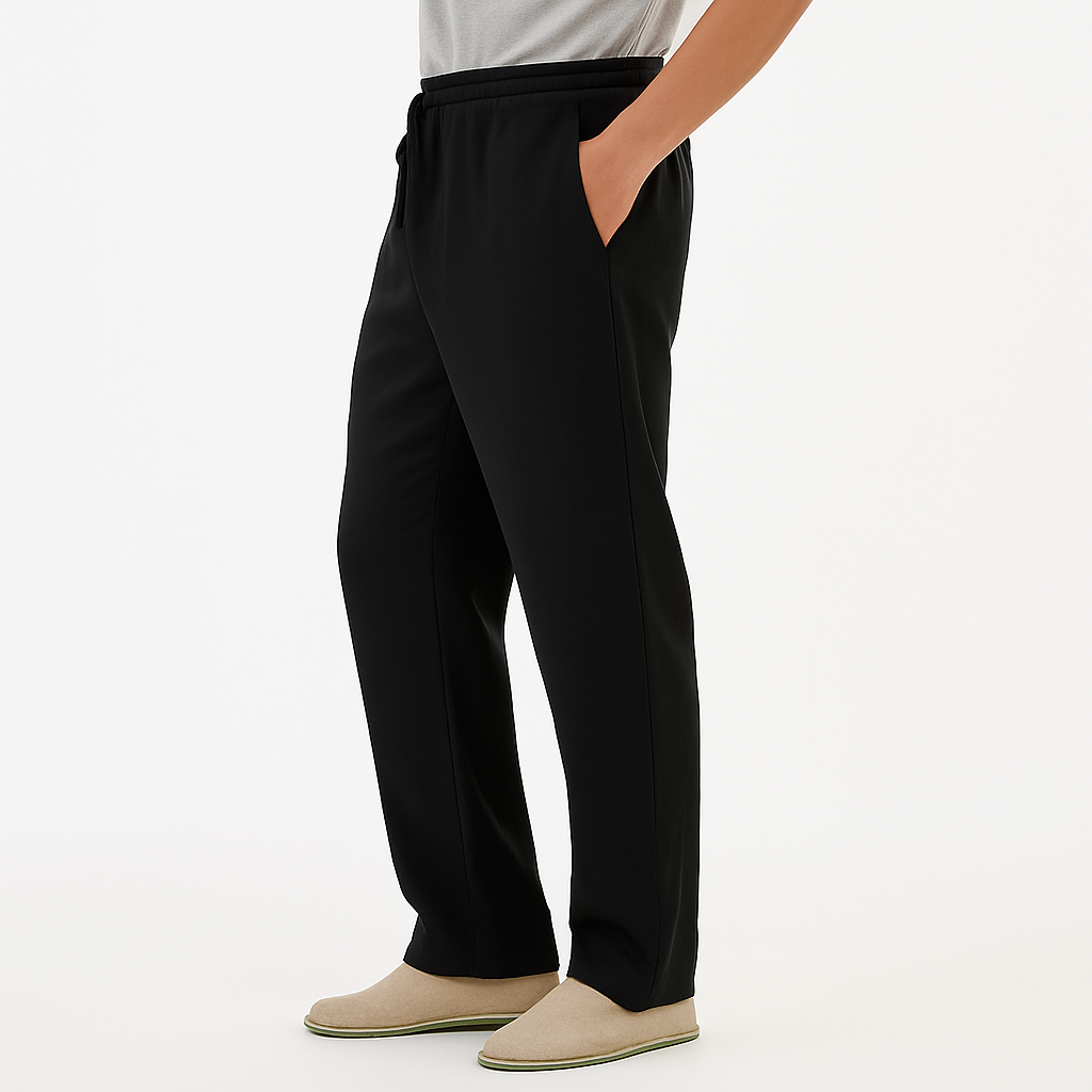 Men's Relaxed Fit Cotton Pants - Casual Wear
