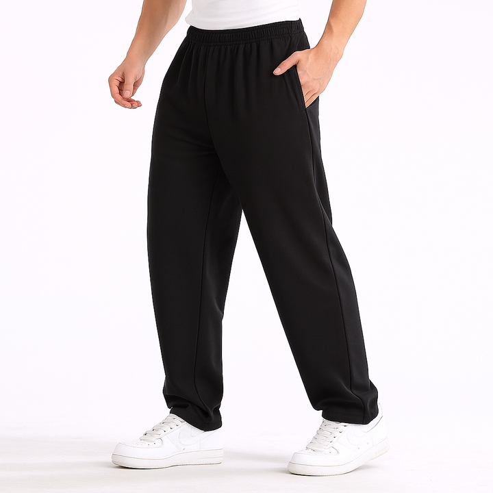 Men's Relaxed Fit Cotton Sweatpants - Everyday Wear