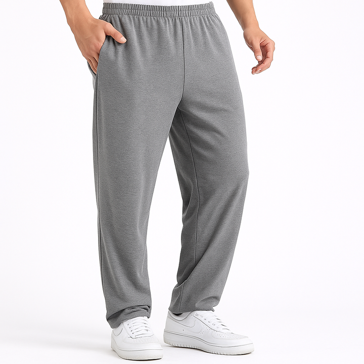 Men's Relaxed Fit Cotton Sweatpants - Everyday Wear