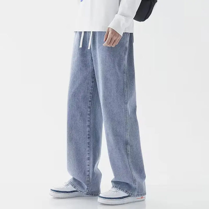 Men's Relaxed Fit Denim Jeans - Casual Wear