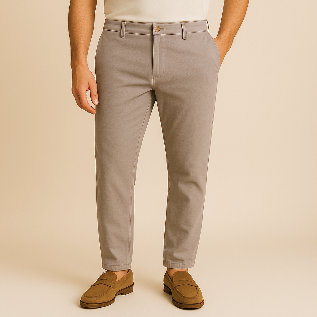 Men's Relaxed Fit Linen Pants - Casual Everyday Wear
