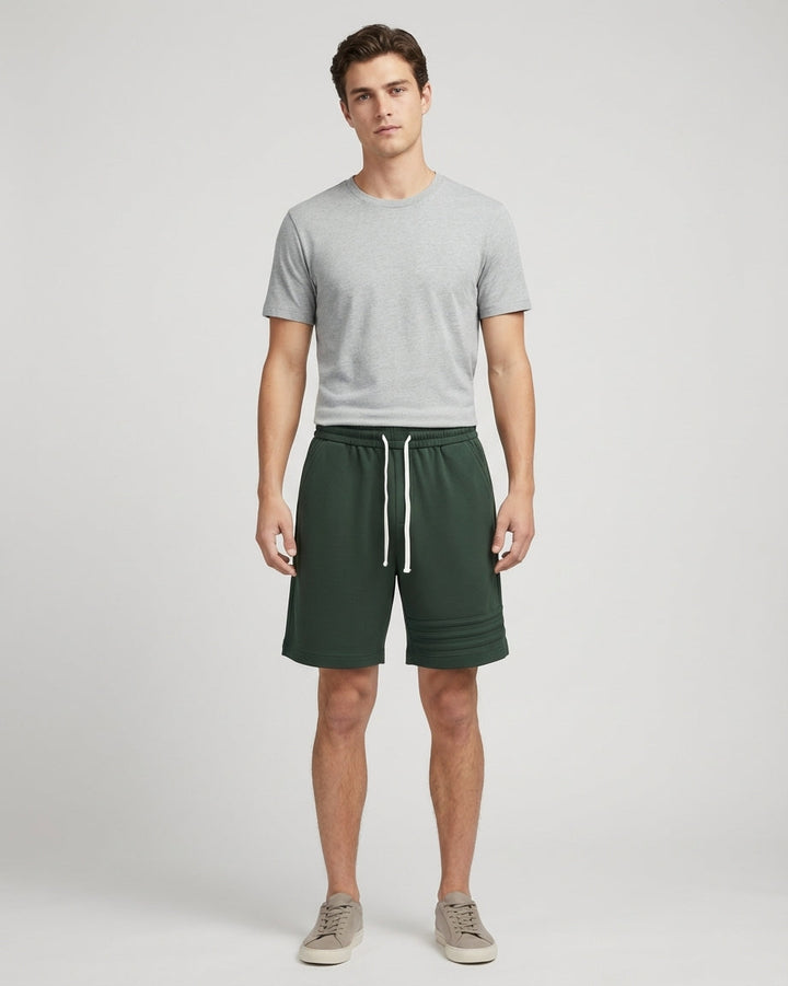 Men's Relaxed Fit Striped Shorts