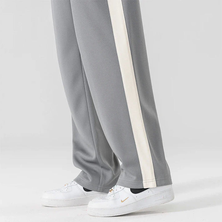 Men's Side Stripe Cotton Joggers - Relaxed Fit