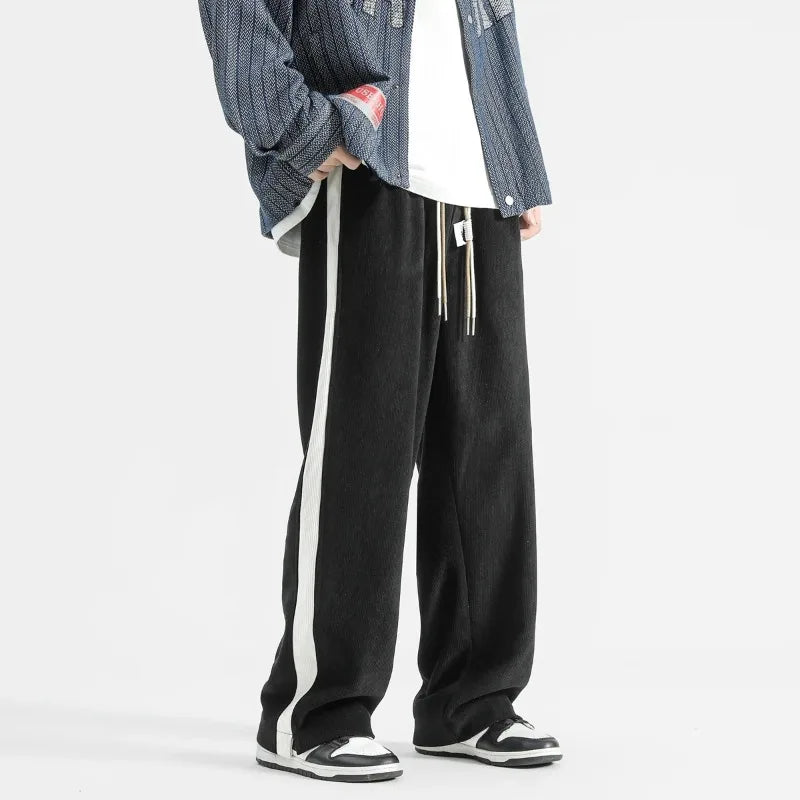 Men's Side Stripe Relaxed Fit Sweatpants - Everyday Wear