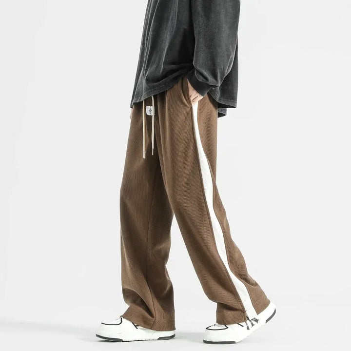 Men's Side Stripe Relaxed Fit Sweatpants - Everyday Wear