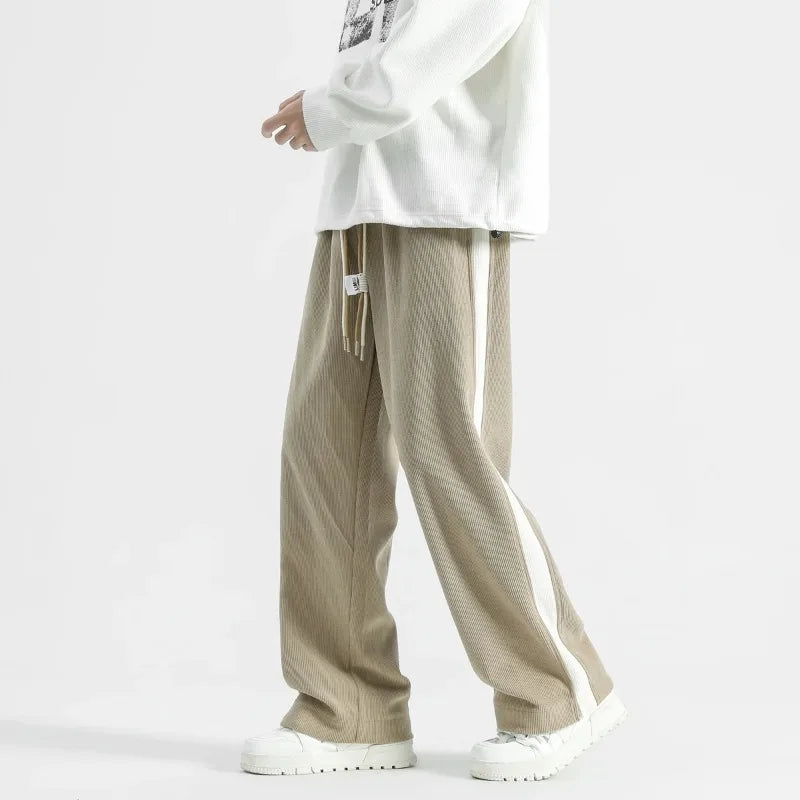 Men's Side Stripe Relaxed Fit Sweatpants - Everyday Wear