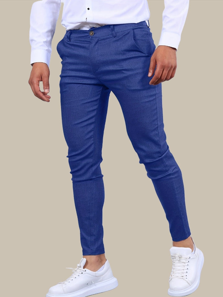 Men's Skinny-Fit Chino Pants - Comfortable Stretch Fabric