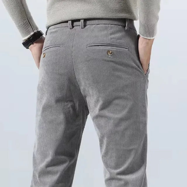 Men's Slim Fit Chino Pants - Business Casual