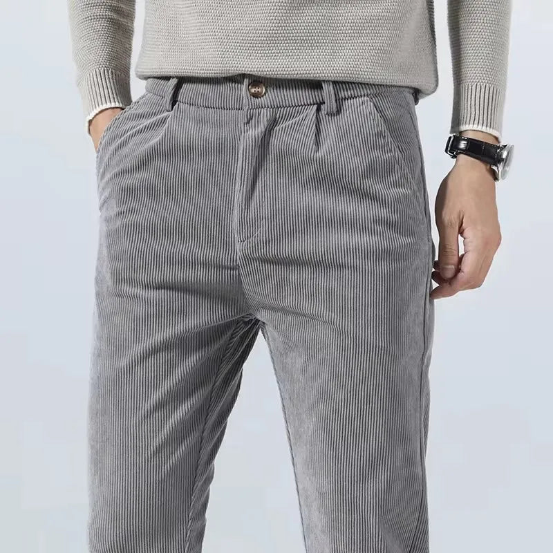 Men's Slim Fit Chino Pants - Business Casual