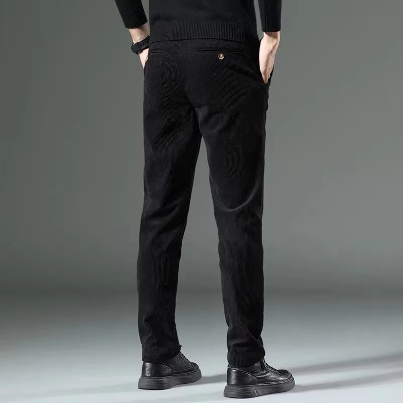 Men's Slim Fit Chino Pants - Business Casual