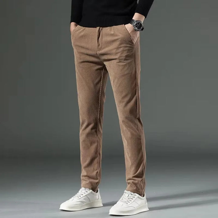 Men's Slim Fit Chino Pants - Business Casual