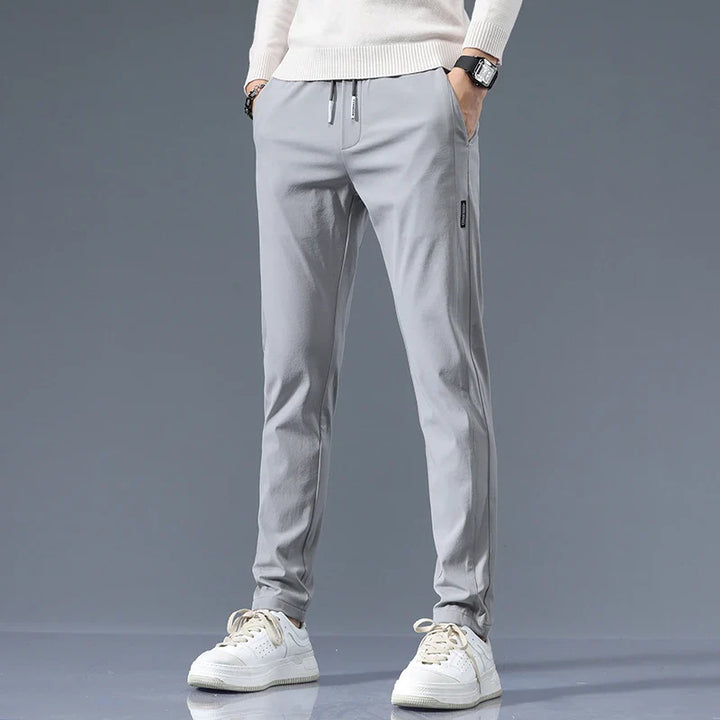 Men's Slim Fit Cotton Pants - Everyday Casual