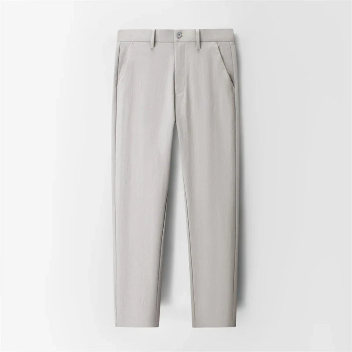 Men's Slim Fit Cotton Trousers - Everyday Casual