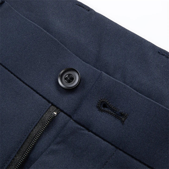 Men's Slim Fit Cotton Trousers - Everyday Casual
