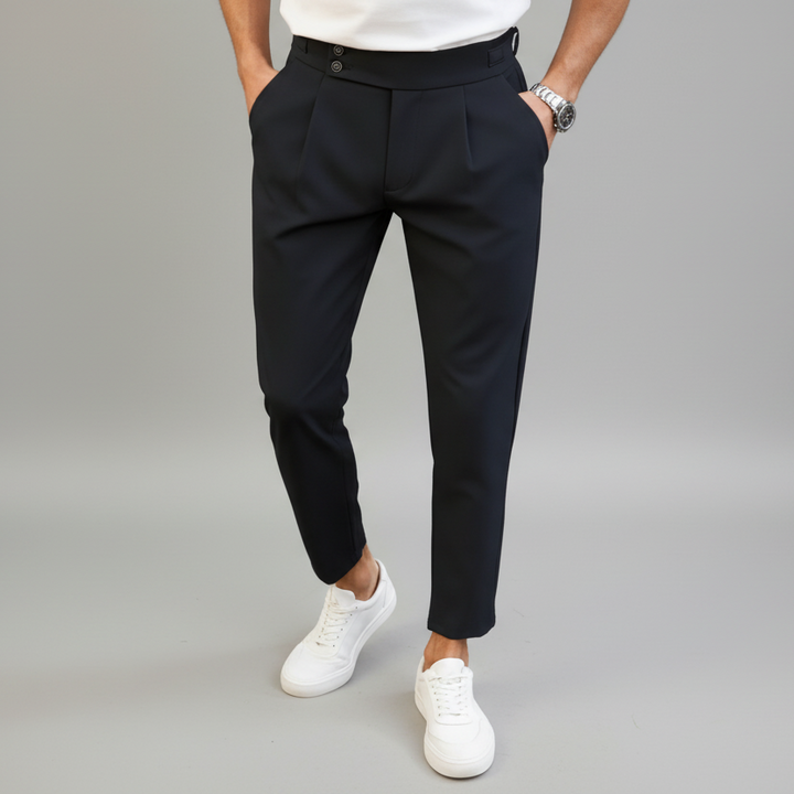 Men's Slim Fit Stretch Dress Pants - Sandy Bay Style