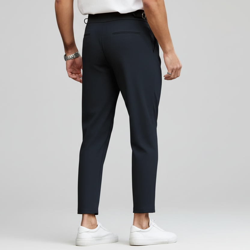 Men's Slim Fit Stretch Dress Pants - Sandy Bay Style