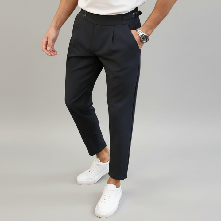 Men's Slim Fit Stretch Dress Pants - Sandy Bay Style