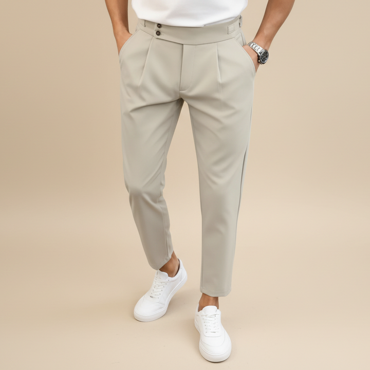 Men's Slim Fit Stretch Dress Pants - Sandy Bay Style