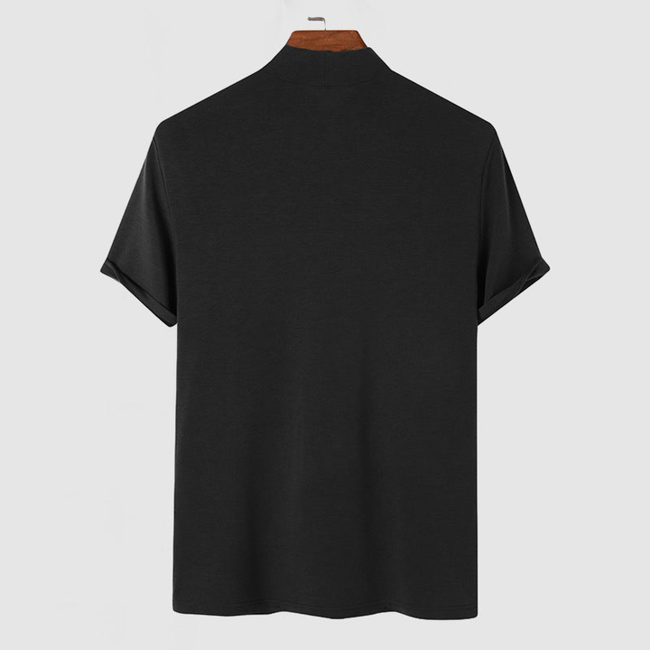 Men's Stretch Round Neck T-Shirt - Flexible Fit