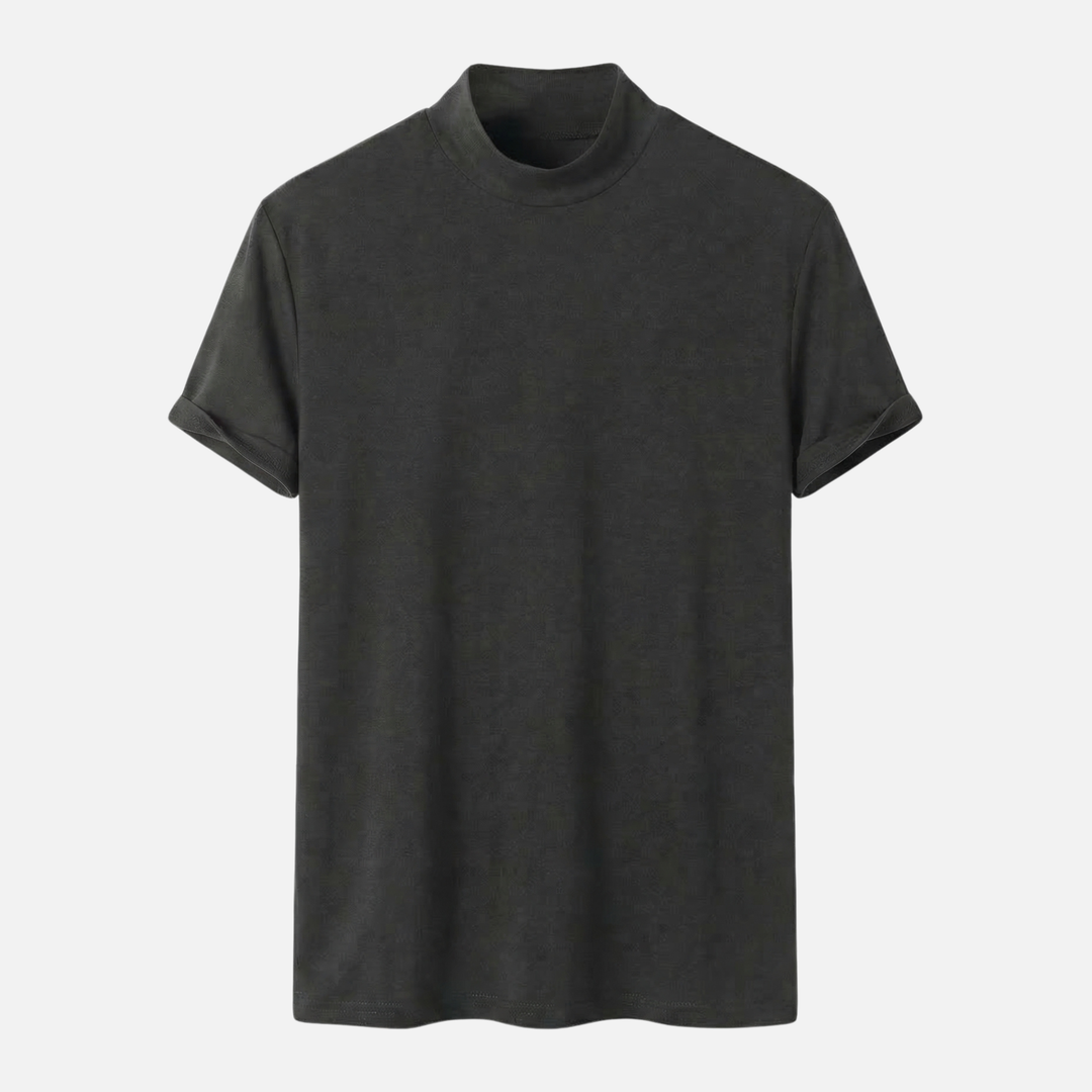 Men's Stretch Round Neck T-Shirt - Flexible Fit