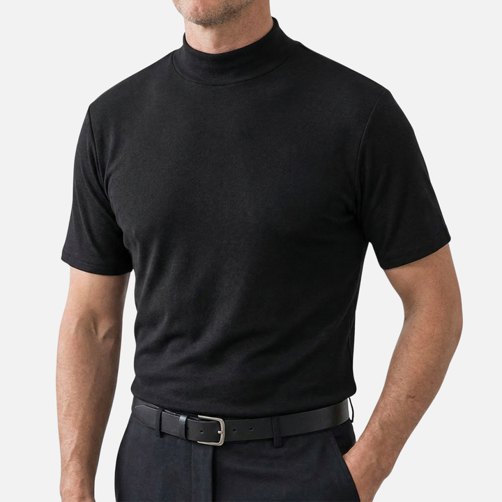 Men's Stretch Round Neck T-Shirt - Flexible Fit