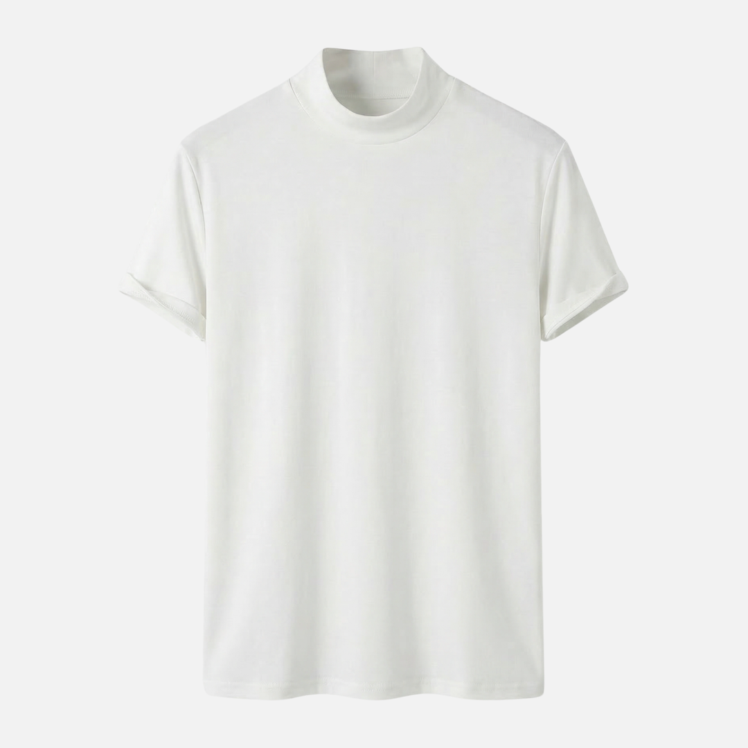Men's Stretch Round Neck T-Shirt - Flexible Fit
