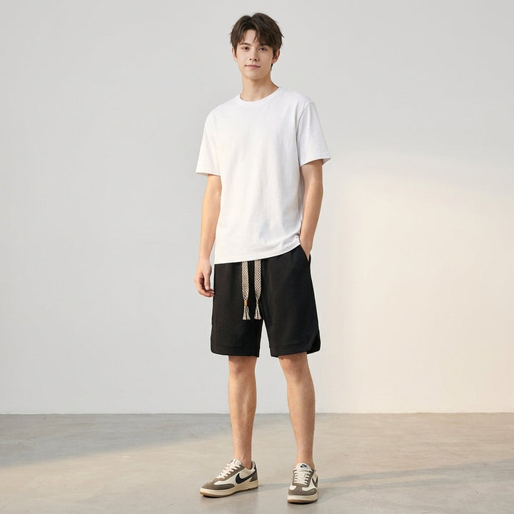 Men's Waffle Knit Lounge Shorts