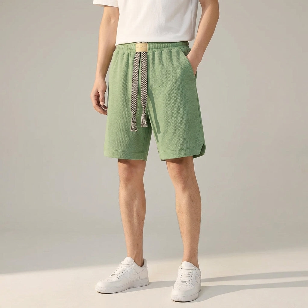 Men's Waffle Knit Lounge Shorts