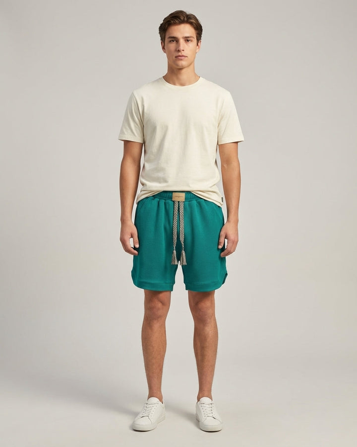 Men's Waffle Knit Lounge Shorts
