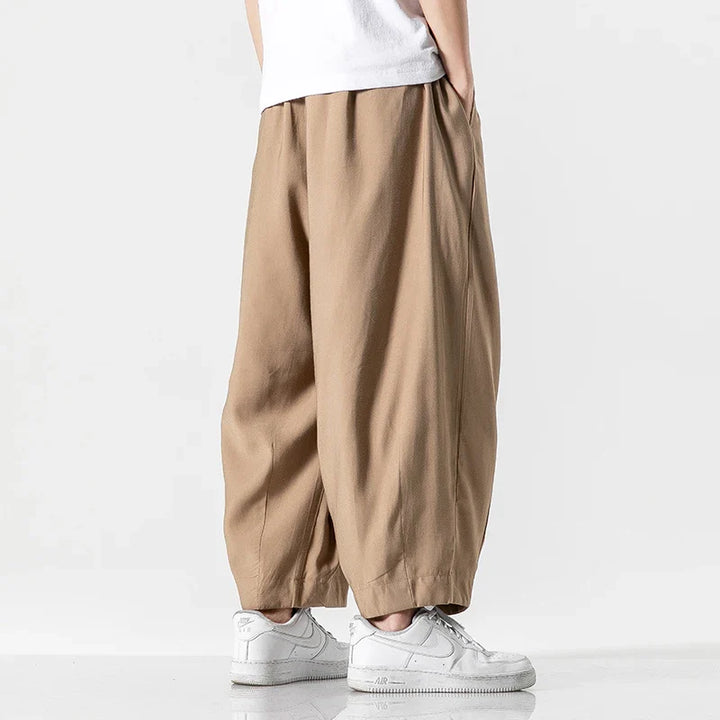 Men's Wide-Leg Sweatpants - Relaxed Fit Casual