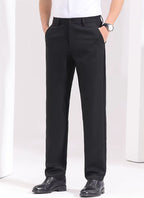 Men's Slim Fit Cotton Trousers - Everyday Casual