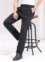 Men's Slim Fit Cotton Trousers - Everyday Casual