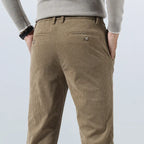 Men's Slim Fit Cotton Pants - Everyday Casual