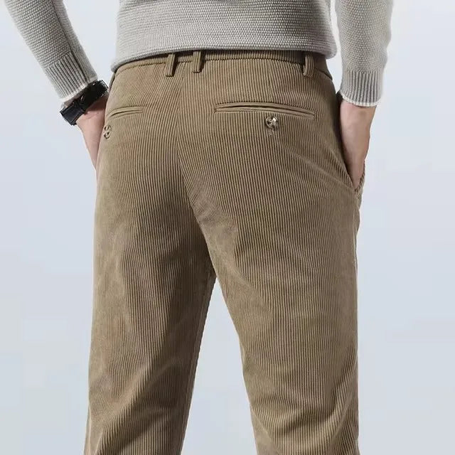 Men's Slim Fit Chino Pants - Business Casual