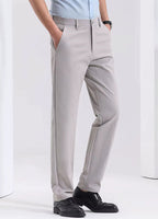 Men's Slim Fit Cotton Trousers - Everyday Casual